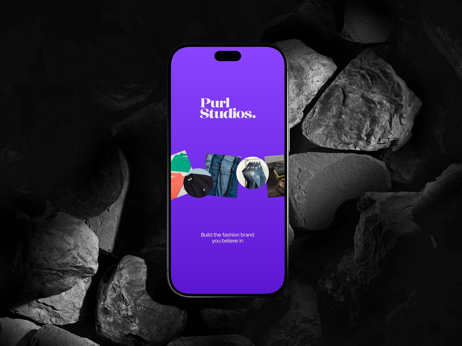 The Purl Studios app — build the fashion brand you believe in
